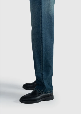 Dark Blue Straight Leg