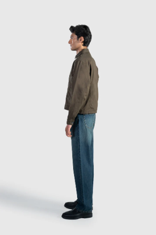 Dark Blue Straight Leg
