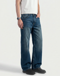 Dark Blue Straight Leg