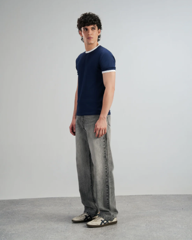 Mist Grey Straight Leg