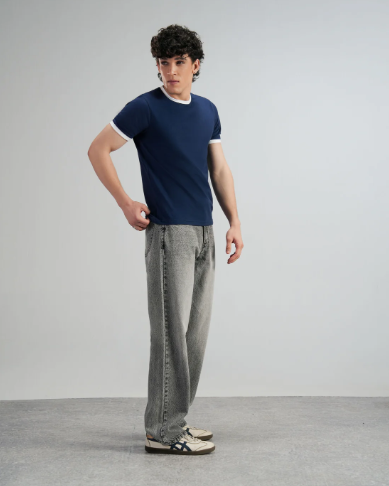 Mist Grey Straight Leg