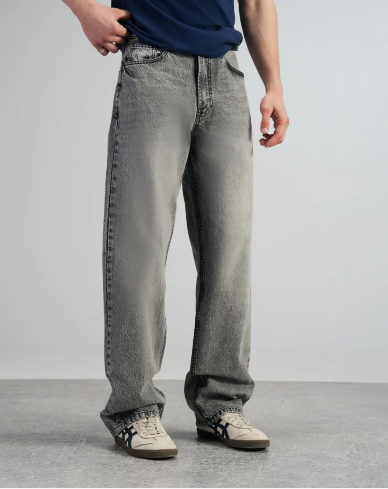 Mist Grey Straight Leg