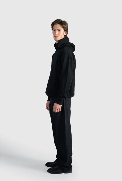 Raw Black Straight Leg