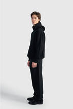 Raw Black Straight Leg